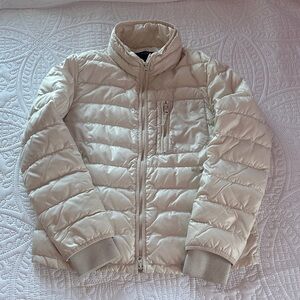 J. Crew women’s Beige Puffer Jacket
